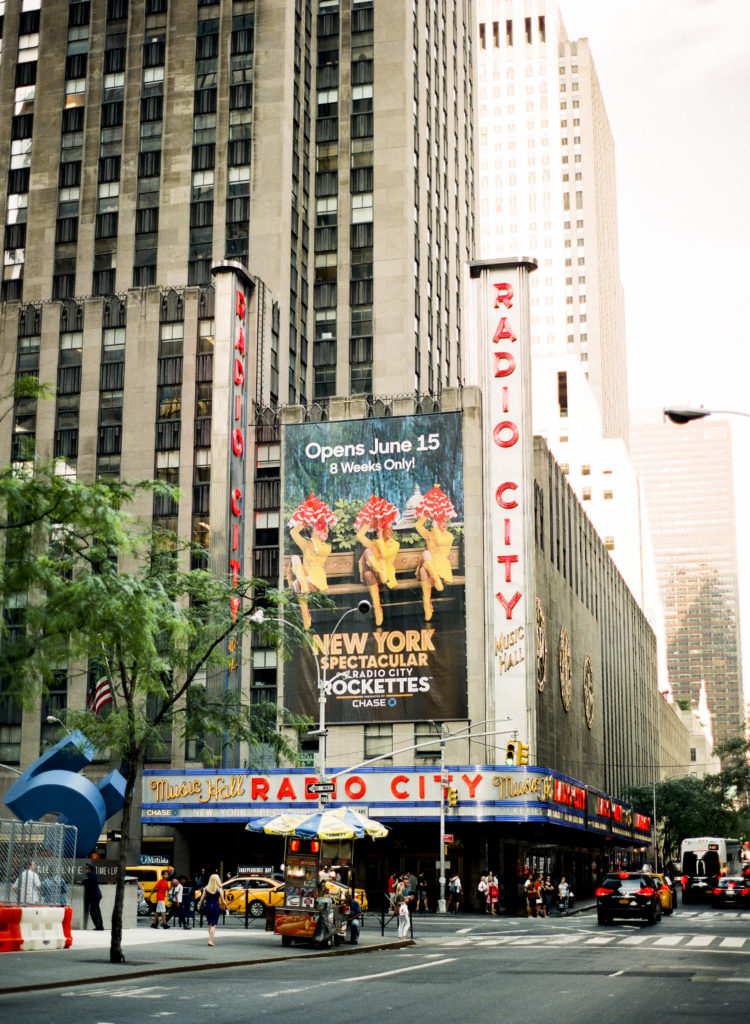 Radio City Music Hall in NYC, image by You Look Lovely Photography